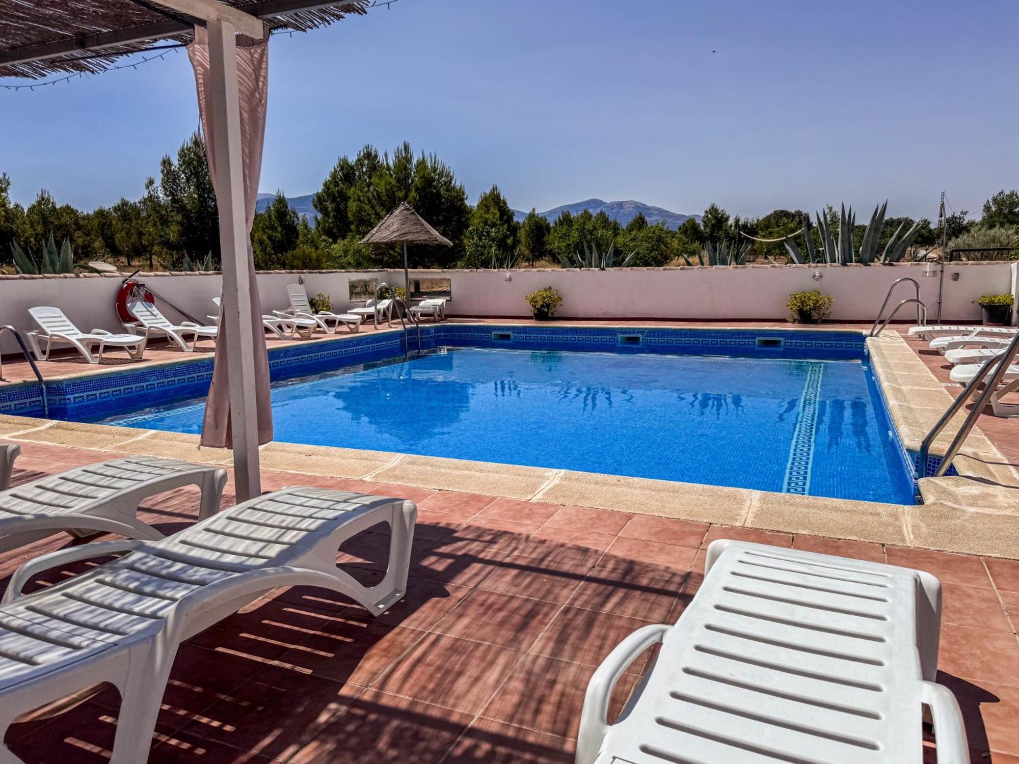 Cortijo Rural Bacares Guest House Freila Exterior foto