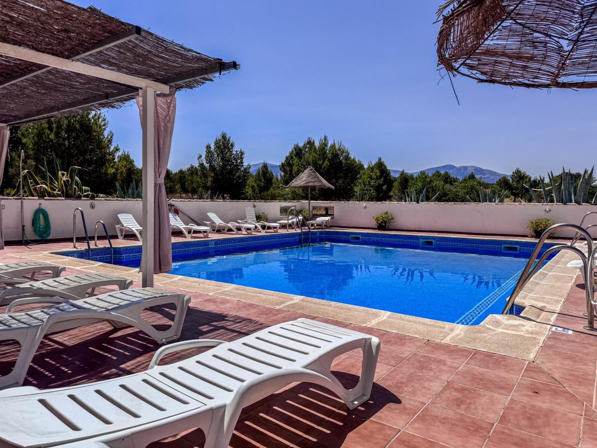 Cortijo Rural Bacares Guest House Freila Exterior foto