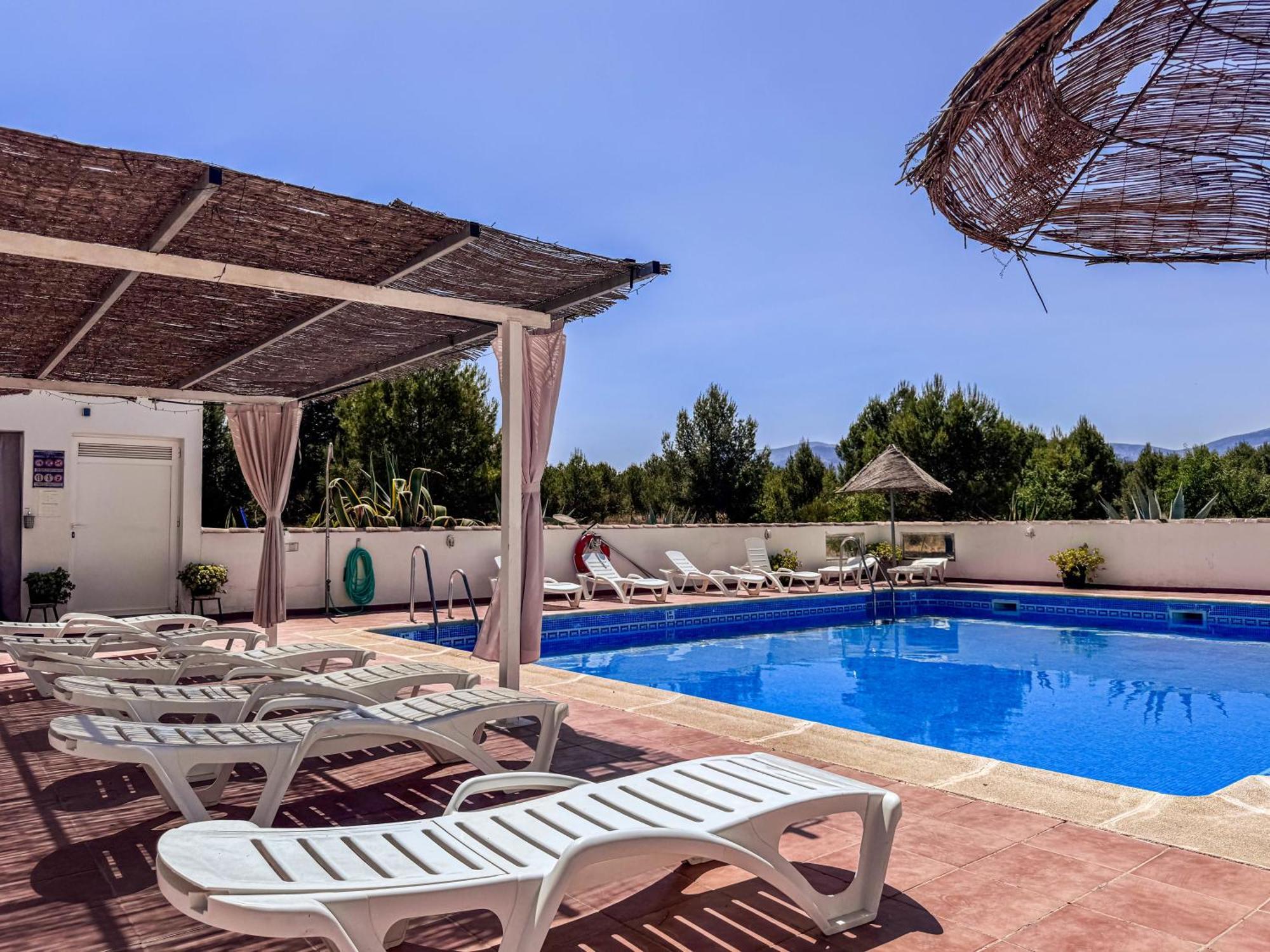 Cortijo Rural Bacares Guest House Freila Exterior foto